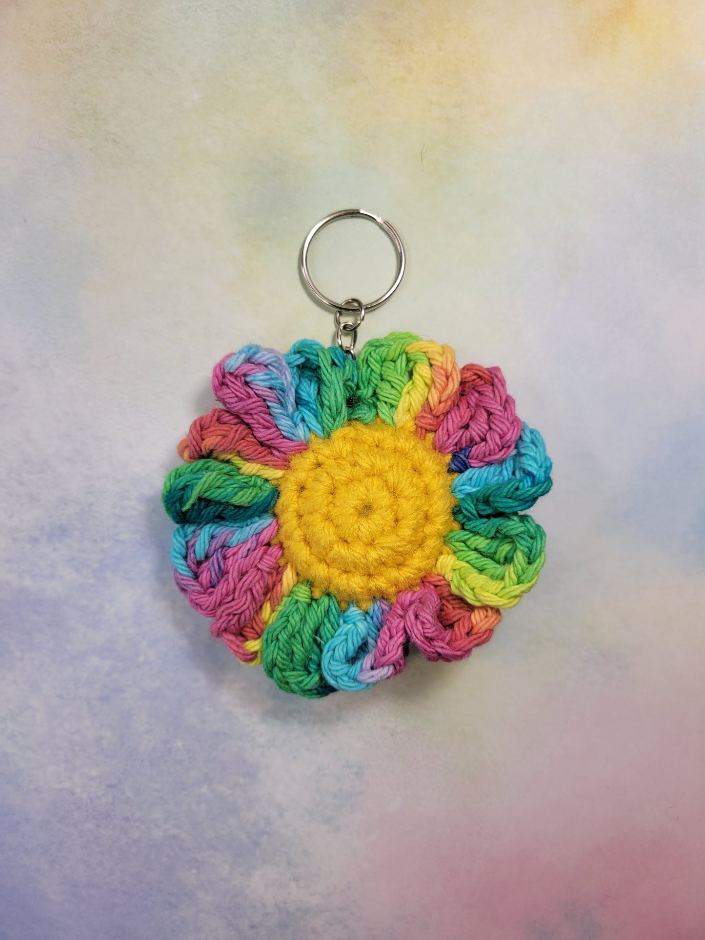 Keychain - Flower (Multiple Color Options)