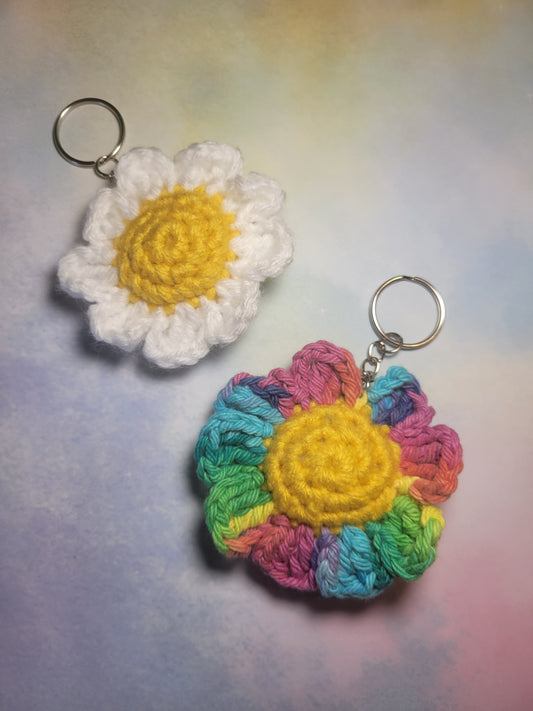 Keychain - Flower (Multiple Color Options)